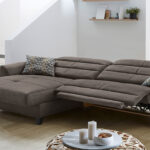 Ecksofa Braun Relaxfunktion 289 X 184 Cm - Double-One in Ecksofas Mit Relaxfunktion