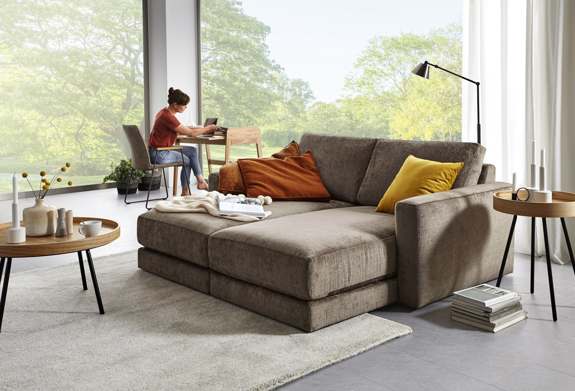 Großes Wohnzimmer Einrichten: Durchdacht, Modern, Gemütlich inside Großes Wohnzimmer Einrichten