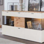 Interliving Wohnzimmer Serie 2104 – Sideboard Il21, Weiß In Wohnzimmer Sideboard