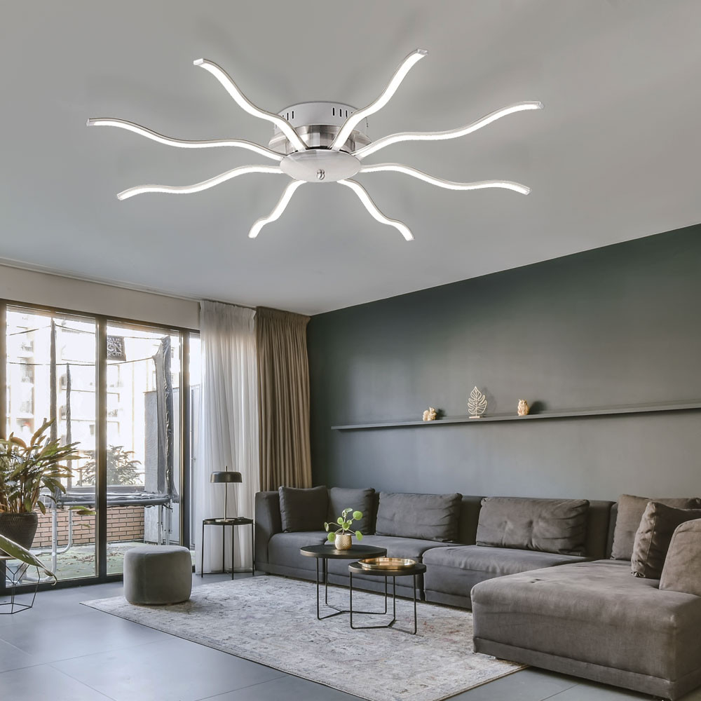 Led Ceiling Light Lamps Living Room Ceiling Led Ceiling Light Warm in Lampen Wohnzimmer Modern