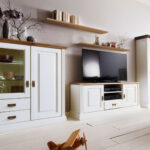 Wohnwand Wohnzimmer Set Novara Highboard Tv Schrank Vitrine For Schrank Wohnzimmer